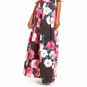 Eliza j floral skirt size 12